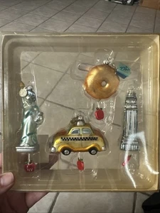 Department 56 Adornos de Navidad Nueva York Descatalogados Raro Difícil de Encontrar - Imagen 1 de 6