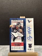 2013 Panini Contenders Football #178 Ryan Griffin Rookie Ticket Auto