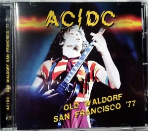 AC/DC - Old Waldorf, San Francisco '77 (2017) CD NEW/SEALED SPEEDYPOST - Imagen 1 de 2