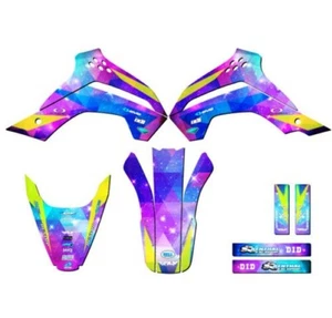 2008-2018 KLX 140 SPACE KADET Galaxy Senge Graphics Kit Compatible with Kawasaki - Picture 1 of 10