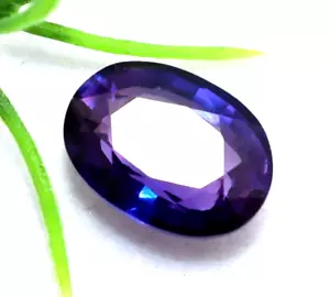 Certified Natural Purple Tanzanite 6.10 Ct Tanzania Oval Cut Loose Gemstone - Picture 1 of 7