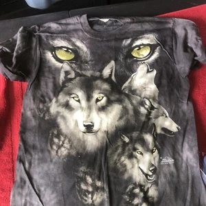 Vintage The Mountain Shirt New Old Stock No Tags Size Small - Picture 1 of 5