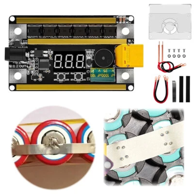 Placa de control de máquina de soldadura portátil GX591 0,1 mm-0,2 mm soldadora de chapa de níquel 12 V Foto 1 de 4