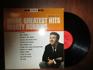MARTY ROBBINS More Greatest Hits LP VG+ Columbia CS8435 - Imagen 1 de 2