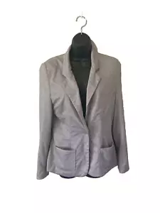 Cotton On Outer Wear Gray Blazer Womens Size Medium - Picture 1 of 8