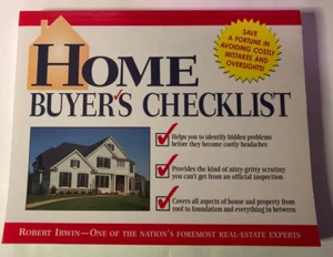 Home Buyer's Checklist by Irwin, Robert - FREE SHIPPING! - Bild 1 von 5