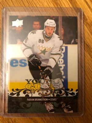 2008-09 UPPER DECK YOUNG GUNS FABIAN BRUNNSTROM - Image 1 of 2