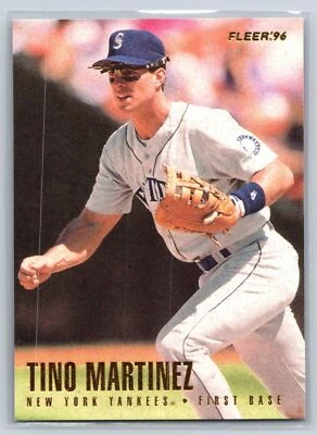 1996 Fleer Tino Martinez New York Yankees #188 - Image 1 of 2