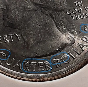2016-P Shawnee Washington Error State Quarter - Picture 1 of 6
