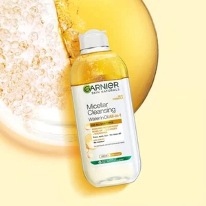 Garnier Skin Naturals, Cleansing Water for Waterproof Makeup, Nourishing Formula - Picture 1 of 9
