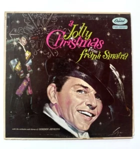 FRANK SINATRA "A JOLLY CHRISTMAS FROM FRANK SINATRA" W894 Rare Vintage LP Record - Picture 1 of 10