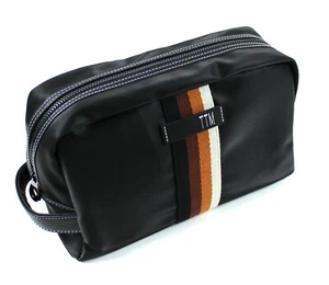 Hochwertige Kulturtasche TOPTEAM München Kulturbox Mittelgroß Schwarz Attraktiv - Bild 1 von 1