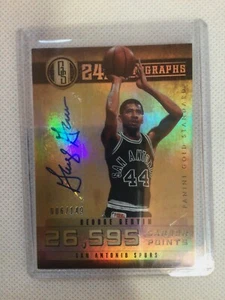 2011-12 Panini Gold Standard George Gervin 24K Autographs #6/149 "Iceman" HOF - Picture 1 of 1