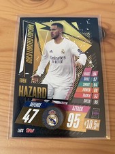 Match Attax 2020-21 LE6G Eden Hazard Gold Limited Edition