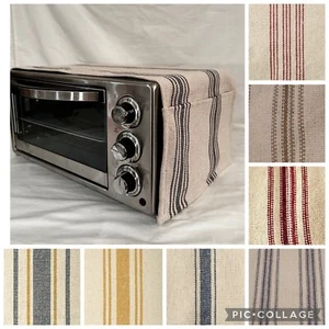 Baumwolle Futtersack Toaster Ofen Abdeckung mit Taschen - Bild 1 von 8