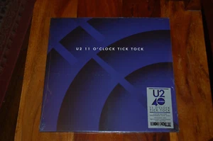 U2-3 11 O'Clock Tick Tock RSD 12" Vinyl-Brand New Sealed Blue Vinyl - Picture 1 of 3