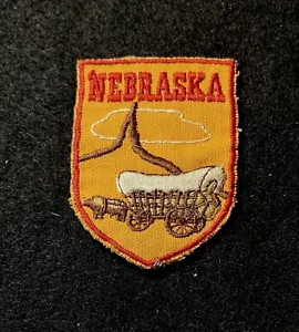 Carro de viaje de recuerdo estatal Nebraska goleta bueyes Homesteading - Imagen 1 de 3