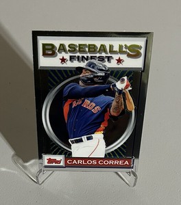 2020 Topps Finest Flashbacks CARLOS CORREA Houston Astros 20