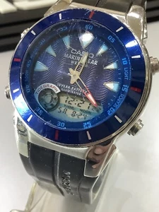 CASIO MRP 700 Mod. 3796 "MARINE GEAR" MOON PHASE / TIDE - ( VER FOTOS ) - Picture 1 of 6