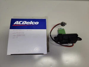 NUEVO GM ACDelco OEM HVAC Soplador Motor Resistencia Trailblazer Envoy Rainier 22807121 - Imagen 1 de 2