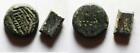 Zurqieh -as24426- Lot Of Two Ancient Bronze Weights. One Roman, Other Is Islamic