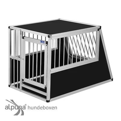 N49 Hundetransportb​ox Hundebox Aluminium Transportbox Alubox Autobox - Bild 1 von 4
