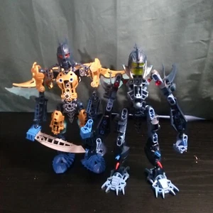 LEGO Bionicle Glatorian Legends Kiina and Tarix MOC Lot (modified) - Picture 1 of 7