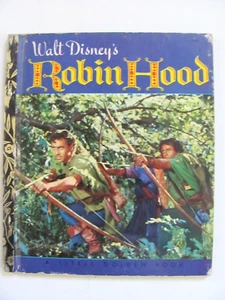 Vintage Walt Disney's Robin Hood Little Golden Book (Hardcover, 1956) - Picture 1 of 14