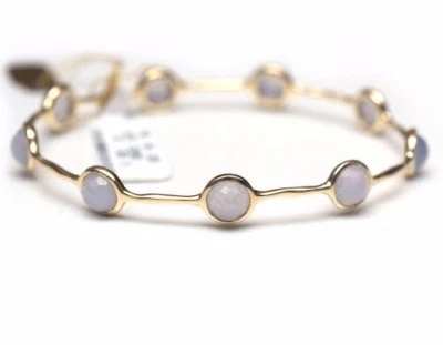  Nuevo Brazalete IPPOLITA Oro 18k y Calcedonia 7.5" Nuevo con Etiquetas Foto 1 de 4