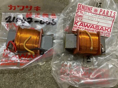 KAWASAKI NOS LIGHTING COIL SET COILS A & B GA1 GA2 GA3 & G3SS G3TR 1969-73 - Image 1 of 3