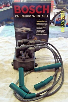 JUEGO DE CABLES ENCHUFABLES DE SILICONA BOSCH 09981 PARA TOYOTA TERCEL 1987-92 N/O/S Foto 1 de 3