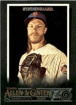 2020 Allen and Ginter X #196 Noah Syndergaard  New York Mets - Image 1 of 2