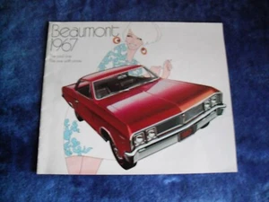 1967 BEAUMONT: ORIGINAL NOS!! CANADIAN PONTIAC SALES BROCHURE, 1ST ED'N VERSION - Picture 1 of 7