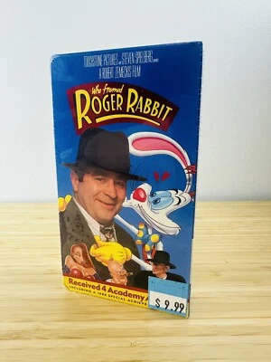 WHO FRAMED ROGER RABBIT VHS (BRAND NEW) Bob Haskins 1988 Touchstone Pictures - Image 1 of 4
