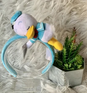 Disney Shanghai Parks Baby Donald Duck Sleeping Plush Ears Headband - Picture 1 of 4