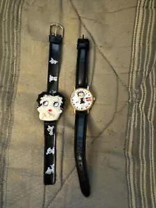 Vintage Betty Boop Watch & Flip It Digital Watch 1980s Need Batteries Sold As Is - Picture 1 of 6