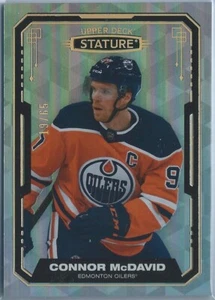 2021-22 Upper Deck Stature Design Variant 19/65 Connor McDavid #30 - Picture 1 of 2