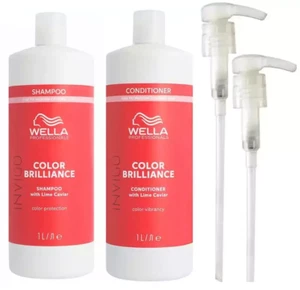Wella Invigo Brilliance Fine/Normal Shampoo & Conditioner Duo Pack 2 x 1000 ml - Picture 1 of 1