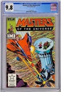 Masters Of The Universe #6 Marvel Star 1986 CGC 9.8 Top Census Grade - Picture 1 of 5