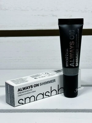 Smashbox Always On Shimmer Cream Shadow, Charcoal Shimmer, 0.34oz/10mL,NIB - Image 1 of 4