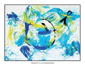 Moneigh print painted by LIttleprincessemma at Summer Wind Farm - Picture 1 of 3