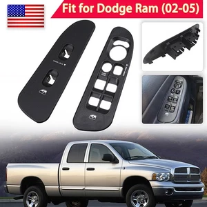 US For 02-05 Dodge Ram 1500 2500 3500 Door Window Switch Trim Bezel Master AA - Imagen 1 de 15