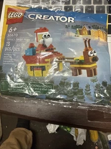 IN HAND New 2024 Lego Creator 30670 Santa's Sleigh Ride Polybag Set - Picture 1 of 2