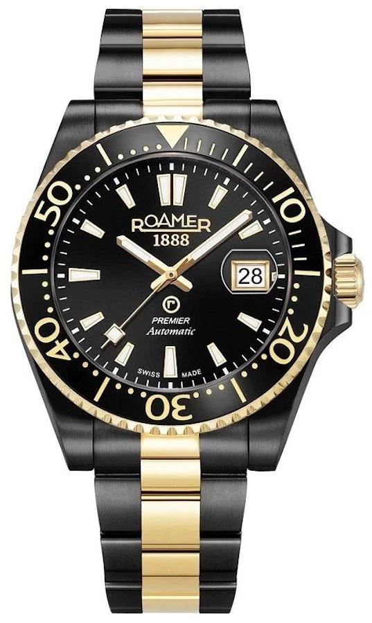 Reloj mecánico Roamer Premier 986983-45-85-20 para hombre Foto 1 de 2