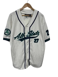 Vintage 90's Starter All State Asphalt Legend Baseball Jersey Shorts Size Large - Picture 1 of 6