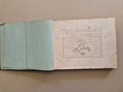 DIVINA COMMEDIA 112 TAVOLE DISEGNI GIOVANNI FLAXMAN TOMMASO PIROLI - 1802 - Immagine 1 di 4