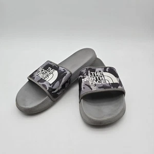 The North Face Sandals Mens 13 Gray Slides Water Slip Ons Camo Base Camp - Picture 1 of 15
