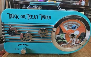 Mr Halloween Animated Musical Radio Trick or Treat Tunes Turquoise Works Great - Picture 1 of 6