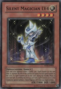 Yugioh Silent Magician LV4 NTR-EN001 Super Rare NM - Picture 1 of 2