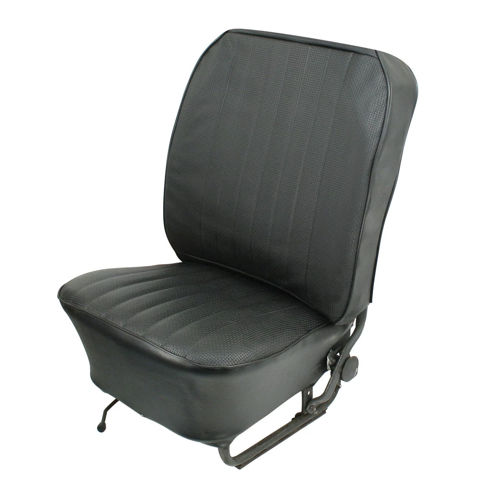 Vinyl Seat Cover, Front & Rear Set Fits Beetle 65-67, Black Dunebuggy & VW - Image 1 of 1